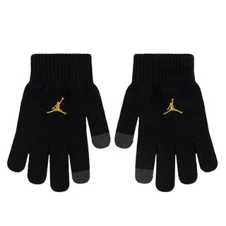 KIDS JORDAN MONOGRAM BEANIE SET 'BLACK' 9A0970-023