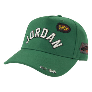 KID'S JORDAN CURVED BRIM VISOR HAT "GREEN"  9A9028-E1P