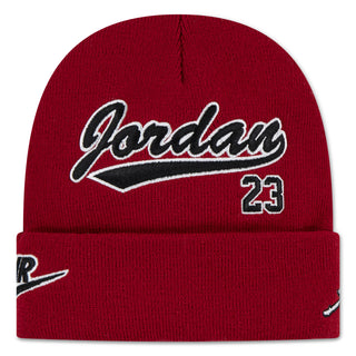 KIDS JORDAN VARSITY BEANIE 'GYM RED' 9A9095-R78