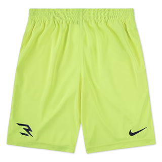 NIKE 3BRAND KIDS BADGE SHORTS 'VOLT' 9Q0152-F68