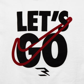 NIKE 3BRAND KIDS LETS GO SWOOSH TEE 'WHITE' 9Q0438-001