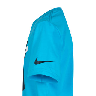 NIKE 3BRAND KIDS LETS GO SWOOSH TEE 'CHLORINE BLUE' 9Q0438-B8X
