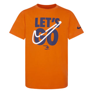 NIKE 3BRAND KIDS LETS GO SWOOSH TEE 'ORANGE TIE-DYE' 9Q0438-N0O