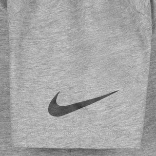 NIKE 3BRAND KIDS FIRED UP SWOOSH TEE 'CARBON HEATHER' 9Q0452-GEH