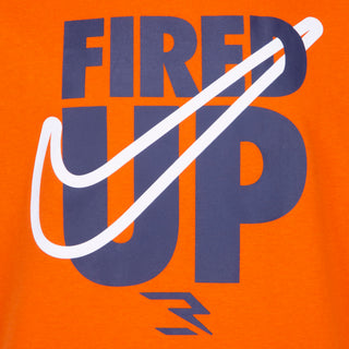 NIKE 3BRAND KIDS FIRED UP SWOOSH TEE 'ORANGE TIE-DYE' 9Q0452-N0O
