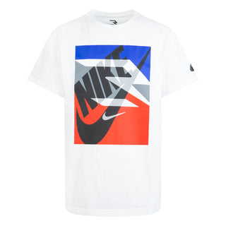 NIKE 3BRAND KIDS GRADIENT BOX LOGO TEE 'WHITE' 9Q0485-W3G