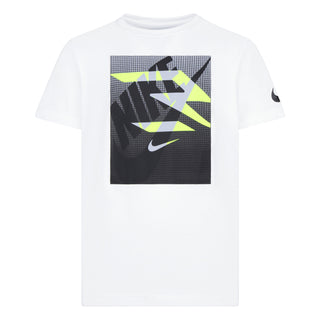 NIKE 3BRAND KIDS BOX LOGO GRADIENT TEE 'WHITE' 9Q0504-001