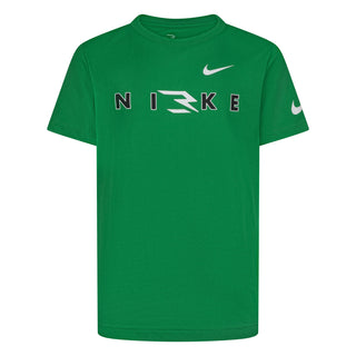 NIKE 3BRAND KIDS WORDMARK TEE 'LUCKY GREEN' 9Q0573-F4F