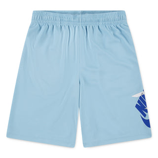 NIKE 3BRAND KIDS ESSENTIAL MESH SHORTS 'STILL BLUE' 9Q0576-B9N