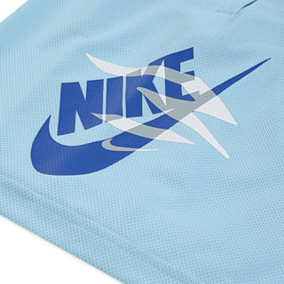 NIKE 3BRAND KIDS ESSENTIAL MESH SHORTS 'STILL BLUE' 9Q0576-B9N