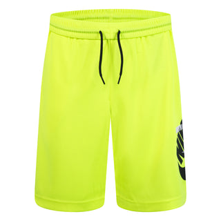 NIKE 3BRAND KIDS ESSENTIAL MESH SHORTS 'VOLT' 9Q0576-F68