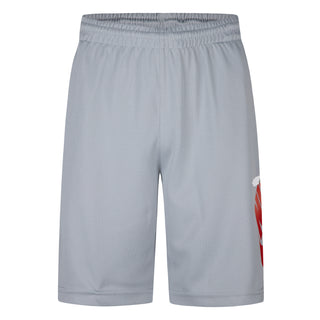 NIKE 3BRAND KIDS ESSENTIAL MESH SHORTS 'WOLF GREY' 9Q0576-G3A