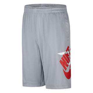 NIKE 3BRAND KIDS ESSENTIAL MESH SHORTS 'WOLF GREY' 9Q0576-G3A