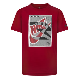 NIKE 3BRAND KIDS SPLATTER MASHUP TEE 'GYM RED' 9Q0713-R78