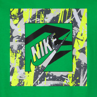 NIKE 3BRAND KIDS PAINT STROKE MASH UP TEE 'HYPER VERDE' 9Q0715-EHC
