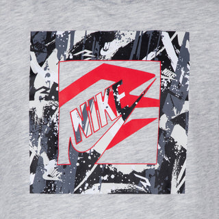NIKE 3BRAND KIDS PAINT STROKE MASH UP TEE 'LIGHT GREY' 9Q0715-G2H