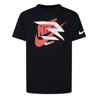 NIKE 3BRAND KIDS DUAL ICON SPECKLE TEE 'BLACK' 9Q0781-023