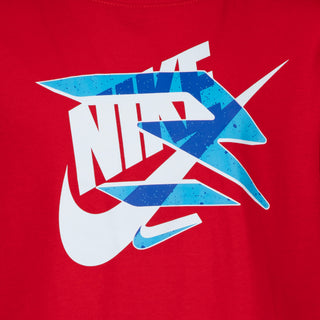 NIKE 3BRAND KIDS DUAL ICON SPECKLE TEE 'UNIVERSITY RED' 9Q0781-U10