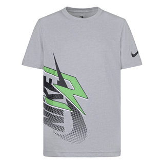 NIKE 3BRAND KIDS VERTICAL TEE 'HEATHER GREY' 9Q0804-C87