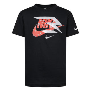 NIKE 3BRAND KIDS GRIDLOCK MASHUP TEE 'BLACK' 9Q0805-023