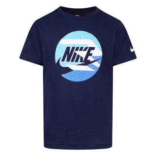 NIKE 3BRAND KIDS SPLATTER CIRCLE TEE 'MIDNIGHT NAVY' 9Q0806-U90