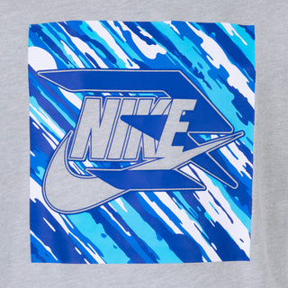 NIKE 3BRAND KIDS PAINT STROKE SQUARE TEE 'HEATHER GREY' 9Q0807-C87