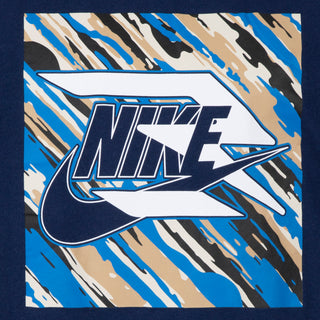 NIKE 3BRAND KIDS PAINT STROKE SQUARE TEE 'MIDNIGHT NAVY' 9Q0807-U90