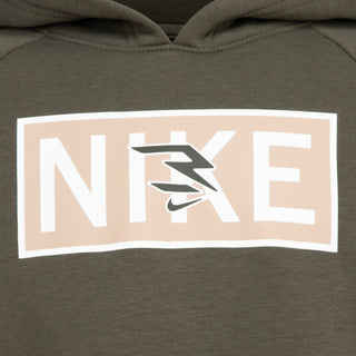 NIKE 3BRAND KIDS PLATE LOGO HOODIE 'CARGO' 9Q0867-EBD
