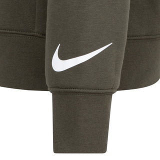 NIKE 3BRAND KIDS PLATE LOGO HOODIE 'CARGO' 9Q0867-EBD