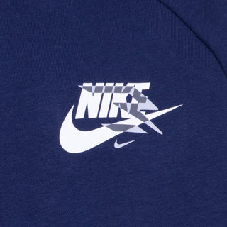 NIKE 3BRAND KIDS SMALL MASHUP HOODIE 'MIDNIGHT NAVY' 9Q0868-U90