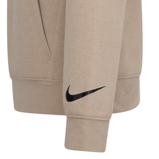 NIKE 3BRAND KIDS SMALL MASHUP HOODIE 'HEMP' 9Q0868-X0L