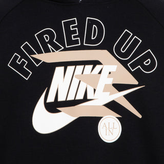 NIKE 3BRAND KIDS FIRED UP HOODIE 'BLACK' 9Q0869-023