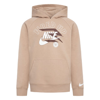 NIKE 3BRAND KIDS FIRED UP HOODIE 'HEMP' 9Q0869-X0L