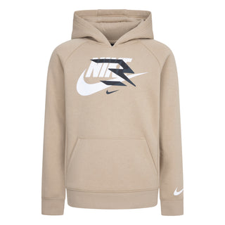 NIKE 3BRAND KIDS BIG MASHUP HOODIE 'HEMP' 9Q0870-X0L