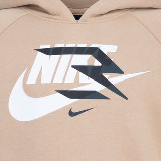 NIKE 3BRAND KIDS BIG MASHUP HOODIE 'HEMP' 9Q0870-X0L