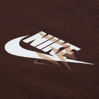 KID'S NIKE 3BRAND SHORT SET WITH SOCK MASHUP LOGO 'CHICORY COFFEE' 9Q1082-X0T