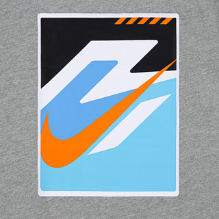 NIKE 3BRAND KIDS ROTATIONS TEE 'DARK GREY HEATHER' 9Q1093-042