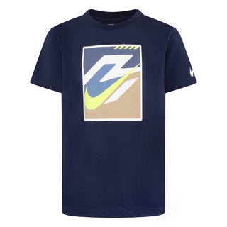 NIKE 3BRAND KIDS ROTATIONS TEE 'MIDNIGHT NAVY' 9Q1093-U90