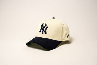 NEW ERA NEW YORK YANKEES 50TH YEAR 9FORTY A-FRAME CORDUROY SNAPBACK 70936059