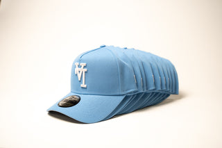 NEW ERA 9FORTY A-FRAME UPSIDE DOWN LA DODGERS LIGHT BLUE PATCH