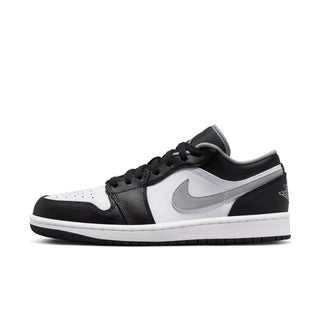 MEN'S AIR JORDAN 1 LOW "BLACK/WHITE/GREY" 553558-040