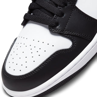 MEN'S AIR JORDAN 1 LOW "BLACK/WHITE/GREY" 553558-040