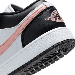(GS) JORDAN 1 LOW "WHITE BLACK RUST PINK" 553560-165