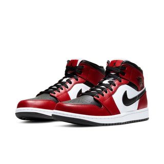 MEN'S AIR JORDAN 1 MID "CHICAGO BLACK TOE" 554724-069
