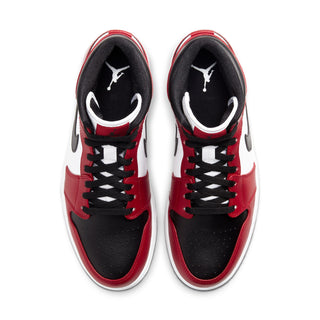 MEN'S AIR JORDAN 1 MID "CHICAGO BLACK TOE" 554724-069