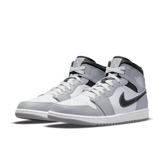 MEN'S AIR JORDAN 1 MID "LIGHT SMOKE GREY/ANTHRACITE" 554724-078