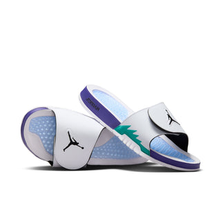 MEN'S JORDAN HYDRO 5 SLIDES "GRAPE ICE" 555501-103