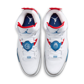 MEN'S AIR JORDAN SON OF MARS "WHITE/TRUE BLUE-VARSITY RED" 580603-102