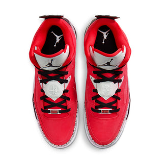 MEN'S AIR JORDAN SON OF MARS LOW "FIRE RED/ BLACK- GREY MIST" 580603-600