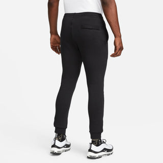 MEN'S NIKE CLUB FLEECE TAPERED JOGGERS "BLACK/WHITE" 716830-010